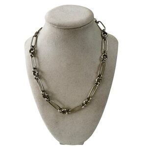 St‎ Thomas Gold Chain Necklace Chic Vintage Retro